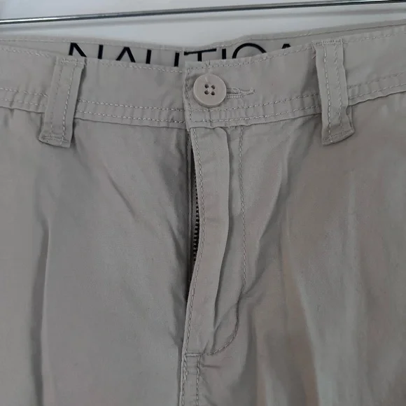 Nautical Boys Light Khaki Cargo Shorts- Size 12 - Picture 4 of 5